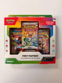 Pokemon Trading Card Game Series 1 First Partner Illustration Collection Sealed - Image 1