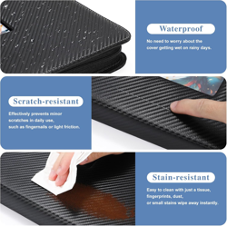 Trading Card Binder 4 Pocket with Display Window, 400 Cards Capacity Card Binder - Image 5