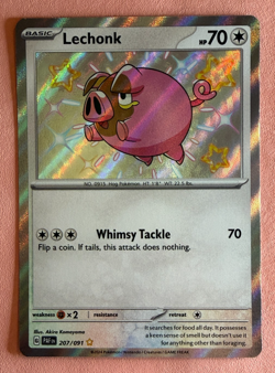 Lechonk~Cute Pokemon Cards~ Pretty in Pink & Pastel Gallery - Image 1