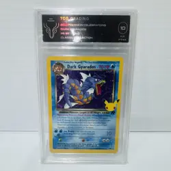 PSA TCG 10 Dark Gyarados 8/82 Holo - Celebrations - Graded Pokemon Card - Image 1