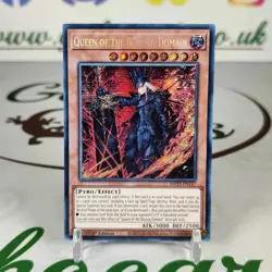 Queen of the Blazing Domain MP25-EN147 Prismatic Secret Rare 1st Ed Card NM - Image 1