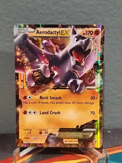 Aerodactyl EX Xy97 Black Star Promo Pokemon Card See Description - Image 1