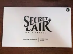 MTG: Goblin & Squabblin' RAINBOW FOIL Edition, Secret Lair Drop Series SEALED!! - Image 1
