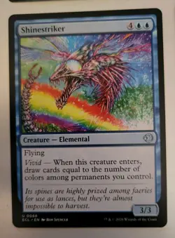MTG - Lorwyn Eclipsed: Shinestriker (0068) - Uncommon - Near Mint - Image 1