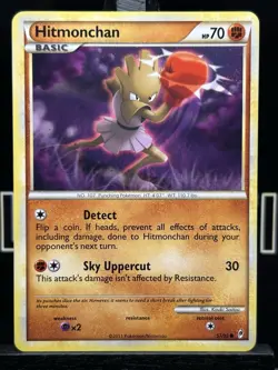 Hitmonchan 57/95 - Call of Legends - Common - Pokemon Card TCG - LP - Image 3