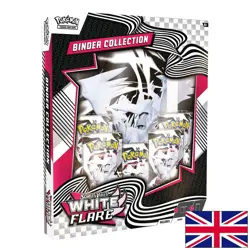 Pokemon SV10.5 BLACK BOLT WHITE FLARE BINDER COLLECTION BOX (x2) ENG NEW SEALED - Image 2