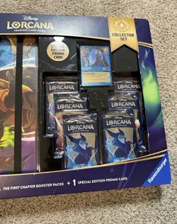 Disney Lorcana TCG First Chapter Costco Collector Set LILO Promo Villain Binder - Image 3