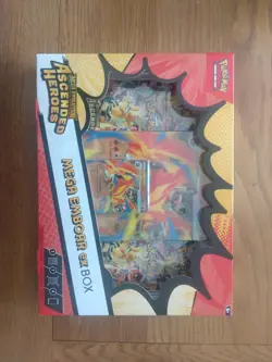 Pokemon Ascended heroes Mega Emboar Ex Box Brand New sealed. - Image 1