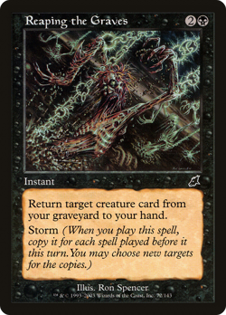 MTG Reaping the Graves SCG #72 Common - Image 1