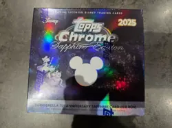 2025 Topps Chrome Disney - Sapphire Edition - Hobby Box - Neuf Scelle - Image 1