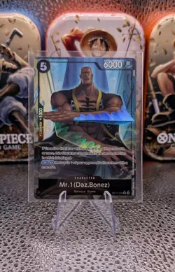 One Piece Mr 1 Daz Bonez - OP14-090 (Alt Art) The Azure Sea’s Seven (ENGLISH) - Image 1