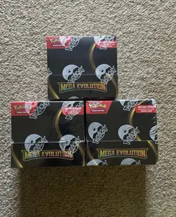 ✅✅3x Pokemon TCG Mega Evolution Enhanced Booster Box SEALED✅✅ - Image 1
