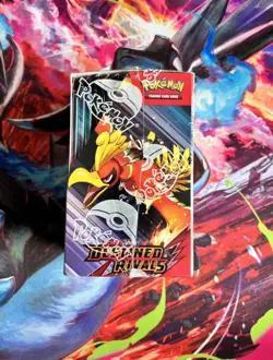 Pokemon TCG Destined Rivals 18-Pack Half Booster Box New – Sealed ✅ - Image 2
