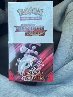 Pokemon Destined Rivals 18-Pack Half Booster Box Sealed - Image 1