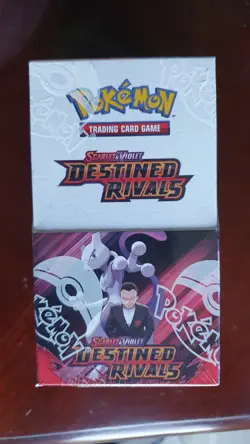 Pokemon TCG Destined Rivals 18-Pack Half Booster Box – Sealed - Image 1