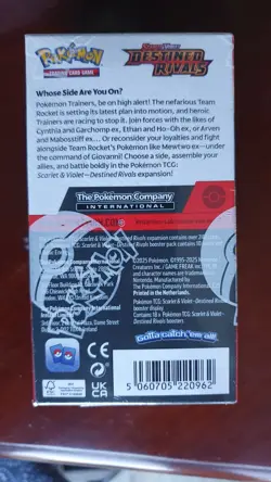 Pokemon TCG Destined Rivals 18-Pack Half Booster Box – Sealed - Image 2