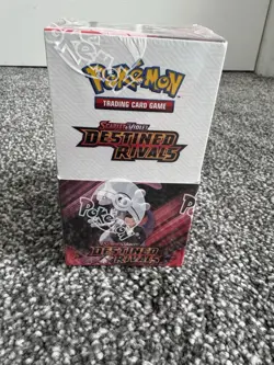 Pokemon TCG Destined Rivals 18-Pack Half Booster Box, English, Sealed - Image 1