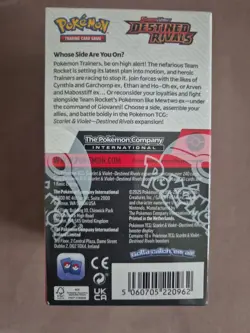 Pokemon Scarlet & Violet Destined Rivals Half Booster 18 Pack sealed Box - Image 2
