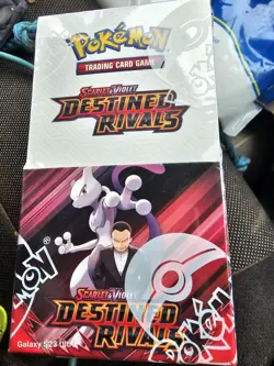 Pokemon TCG Destined Rivals 18-Pack Half Booster Box, English, Sealed - Image 1