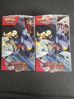 2x Pokemon TCG Destined Rivals Half Booster Box Factory Sealed 18 x Booster Pack - Image 4