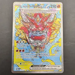 Hearthflame Mask Ogerpon ex 148/131 Prismatic Evolutions Pokemon Card Raw LP - Image 1