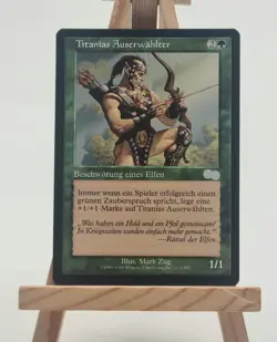 Titanias Auserwahlter Urza´s Saga Magic Karte deutsch (Titania's Chosen) 277/350 - Image 1
