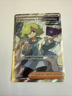 Ciphermaniac's Codebreaking 198/162 SV05: Temporal Forces Holo - Image 2