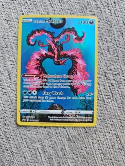 Pokemon Galarian Moltres SWSH 284 Holo Rare Promo Card Crown Zenith Great Cond - Image 2