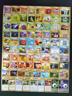 Japanese Pokemon Card Old Back Bulk Vintage Lot of 81 LP-MP-HP vol.65 - Image 1