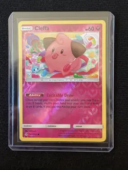 Cleffa 131/214 Unbroken Bonds Reverse Holo Uncommon Pokemon Card TCG - Image 3