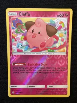 Cleffa 131/214 Unbroken Bonds Reverse Holo Uncommon Pokemon Card TCG - Image 4