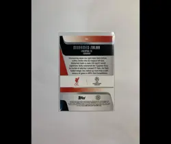 2025-26 Topps UEFA Club Competitions Mohamed Salah Black & White Holo /75 #136 - Image 2