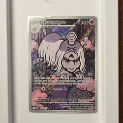 The Pokemon Company Houndstone 145/132 Paldea Evolved Illustration Rare Holo - Image 1