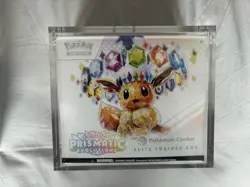 Pokemon TCG: Prismatic Evolutions Pokemon Center ETB - Sealed w/ Acrylic Case - Image 1