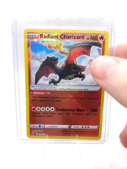 Radiant Charizard 020/159 Radiant Rare Crown Zenith Pokemon Near Mint - Image 1