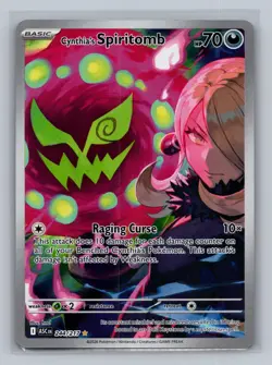 Cynthia's Spiritomb 244/217 Illustration Rare ME: Ascended Heroes Pokemon NM - Image 1