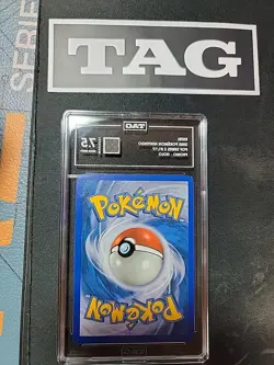 2005 Entei Holo 1/17 Pokemon Nintendo POP Series 2 Promo TAG 7.5 Near Mint+ - Image 2