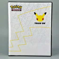 Pokemon TCG 25th Anniversary First Partner Jumbo Binder + 25 Oversize Cards - Image 1