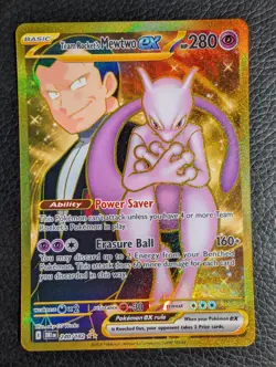 Team Rocket's Mewtwo ex - 240/182 Destined Rivals (Pokemon) Hyper Rare - Image 1