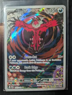 Yveltal - Illustration Rare 205/182 Paradox Rift Pokemon SealedinSleeve - Image 1