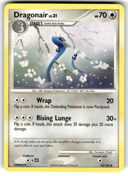 Pokemon Dragonair 52/146 Legends Awakened Regular VLP Condition - Image 1