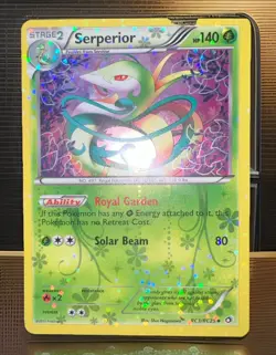 Serperior RC3/RC25 Holo Legendary Treasures: Radiant Collection Pokemon - Image 1