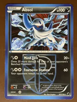 Absol (Team Plasma) #67/116 Non Holo Plasma Freeze Pokemon Card TCG - Image 1