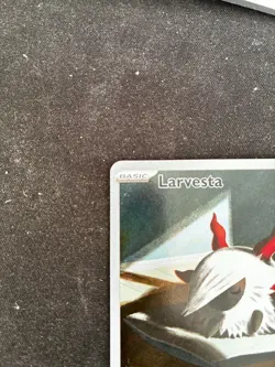 Pokemon Larvesta 196/191 Illustration Rare Surging Sparks SSP EN NM - Image 2