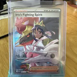Pokemon TCG: Iris’s Fighting Spirit SIR Holo 292/217 Card Ascended Heroes NM - Image 1