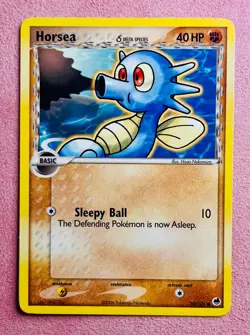 Horsea 50/101 EX Dragon Frontiers | 2006 Vintage Pokemon TCG Card Non Holo | LP - Image 1