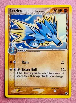 Seadra 37/101 EX Dragon Frontiers | 2006 Vintage Pokemon TCG Card Non Holo | LP - Image 1