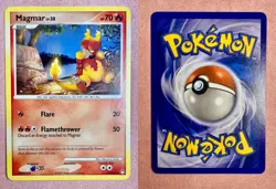 Magmar | 54/123 | DP Mysterious Treasures | 2007 Pokemon Card Uncommon | LP - Image 3