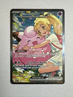 Pokemon Lillie's Clefairy EX SIR 280/217 Ascended Heroes - Image 1