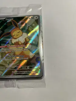 Pokemon TCG Eevee SVP 173 Prismatic Evolutions ETB Full Art Promo Card Sealed - Image 3